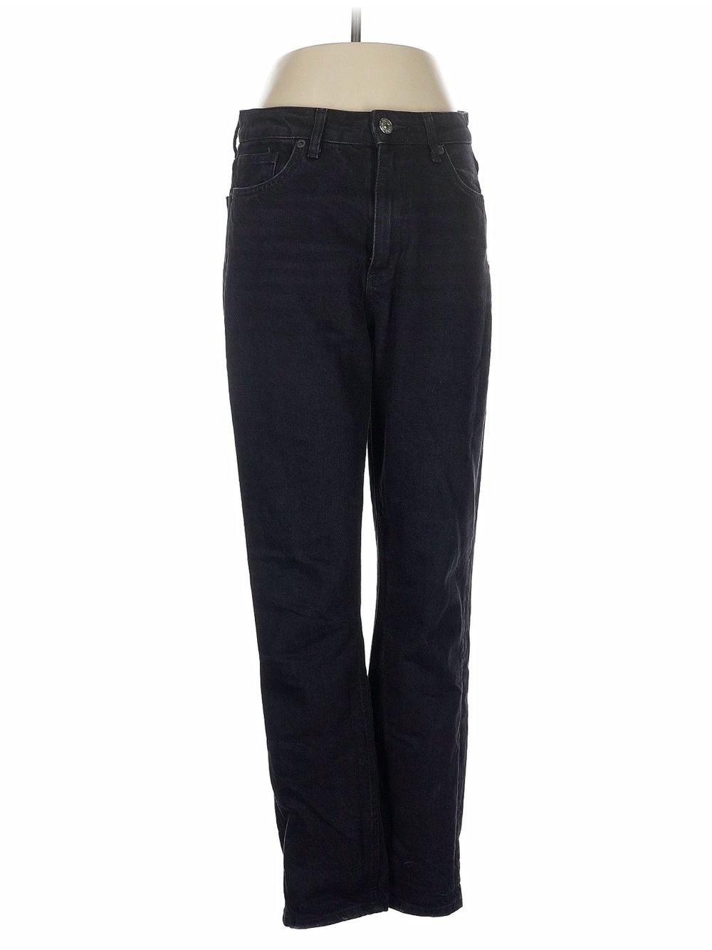 Zara Women’s Straight-Leg Jeans in Black